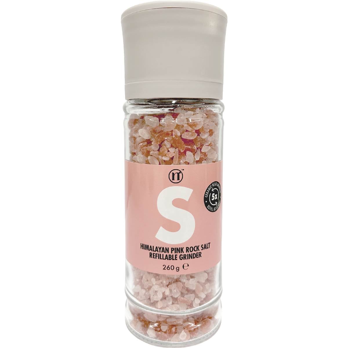 Natural Large Himalayan Salt Grinder