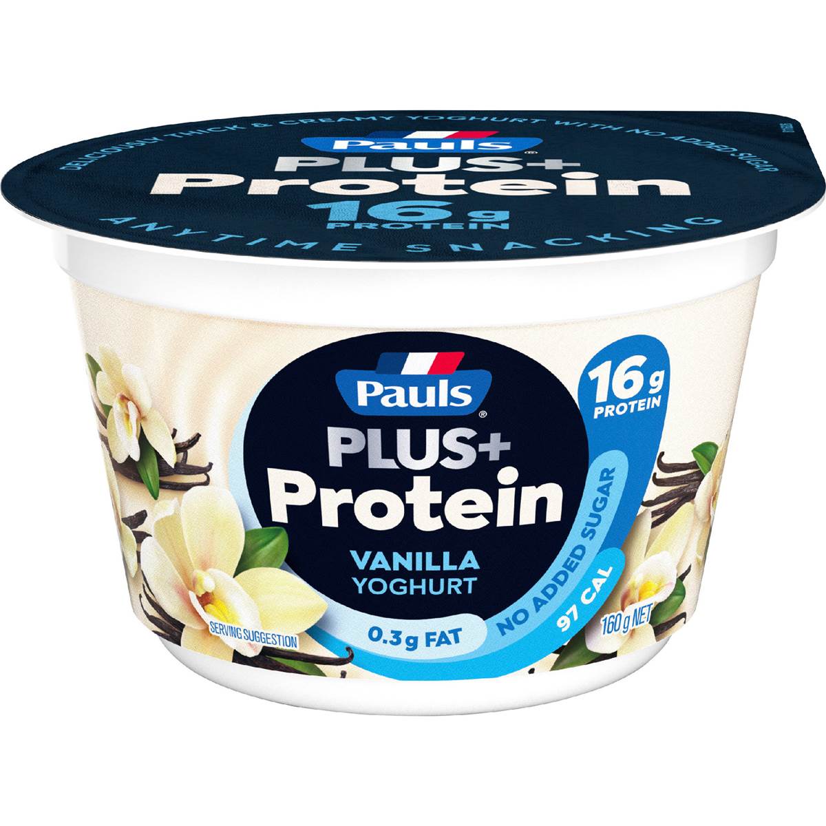 Pauls Plus Protein Vanilla Yoghurt 160g
