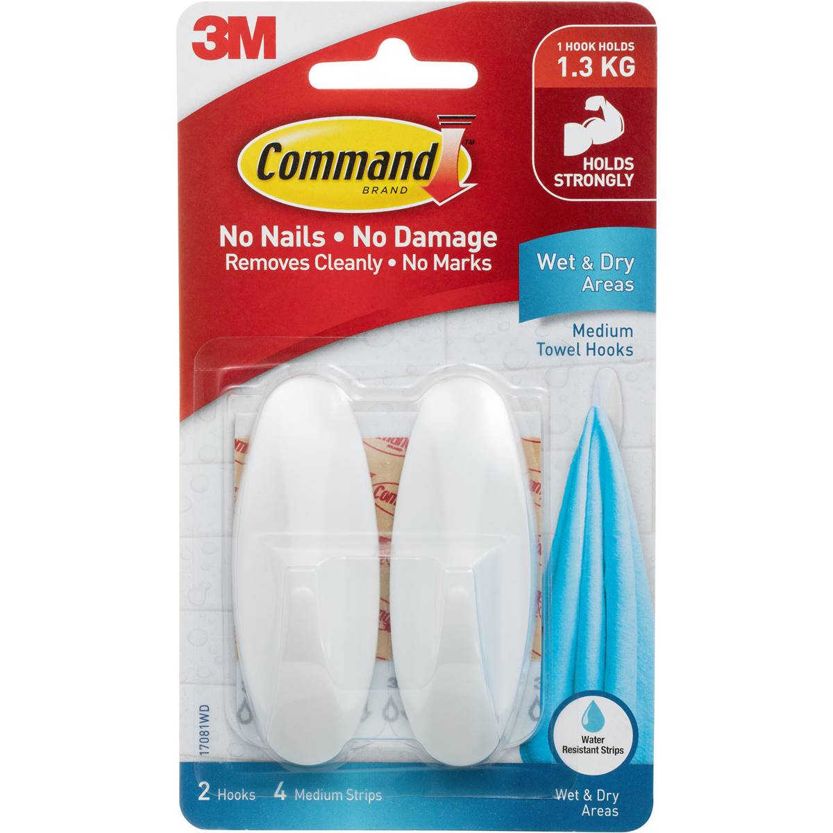 3M Command Wet & Dry Designer Hook
