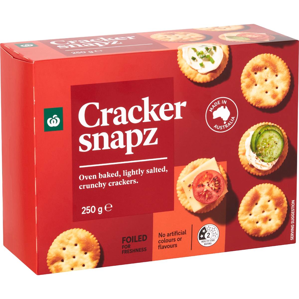 Woolworths Snapz Original Crackers