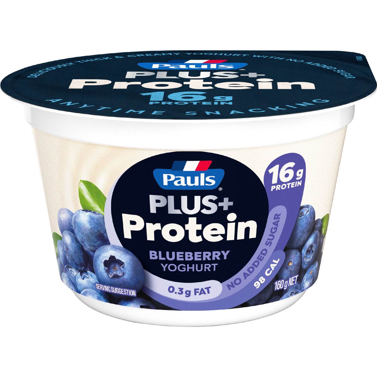 Pauls Plus Protein Blueberry Yoghurt