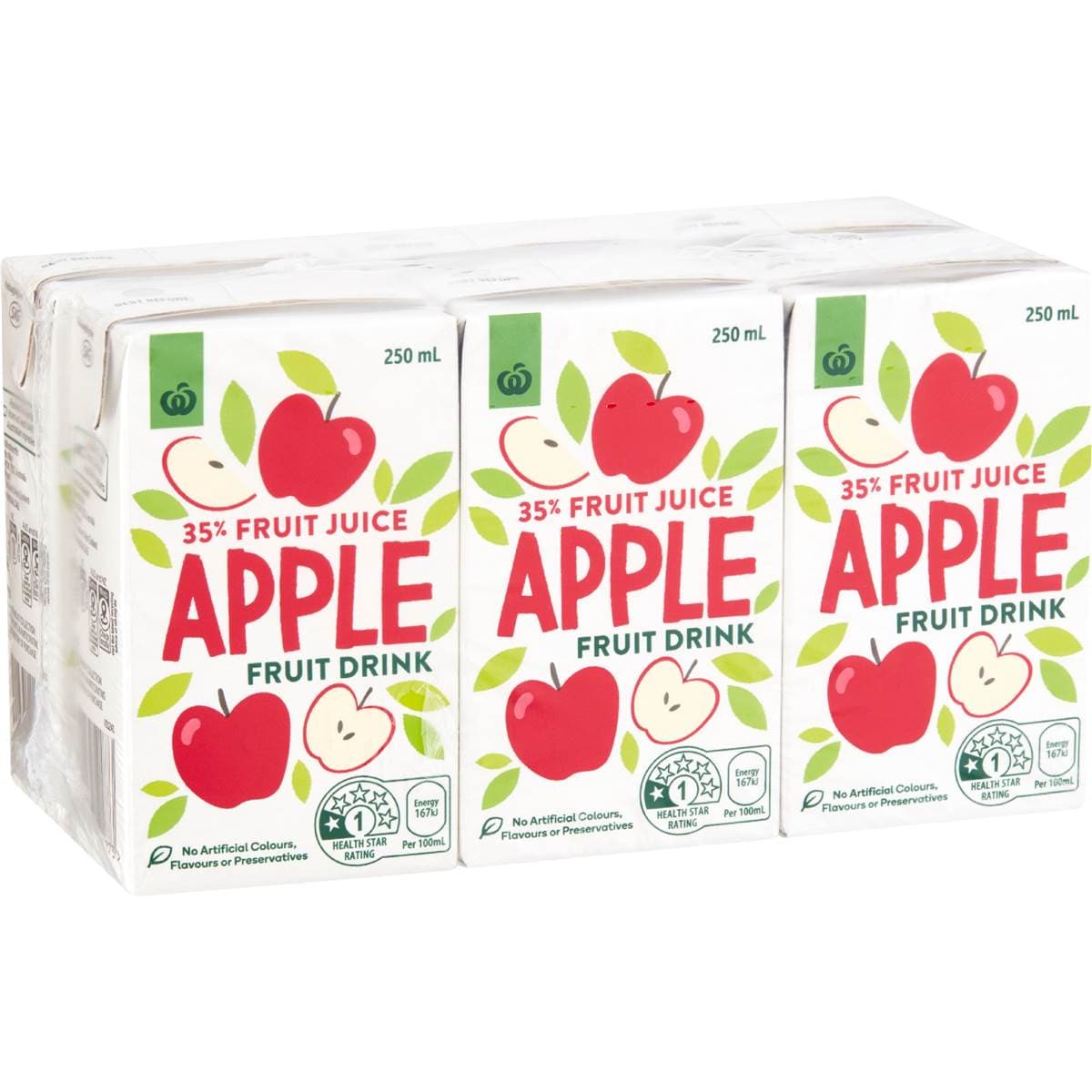 Woolworths Apple Fruit Drink Poppers
