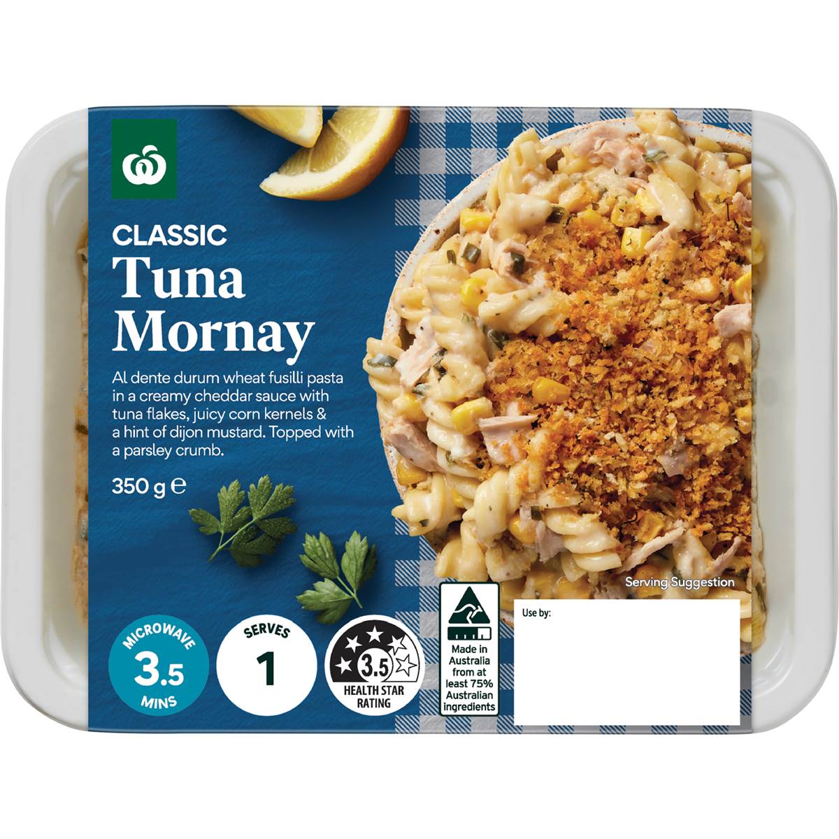 Woolworths Tuna Mornay Bake 350g