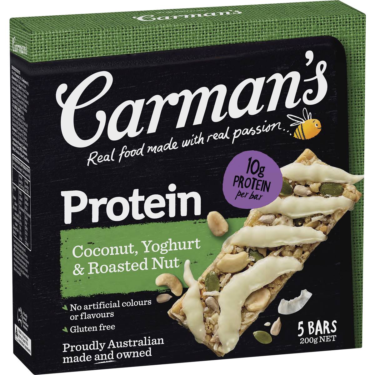carman's almond cashew and coconut muesli