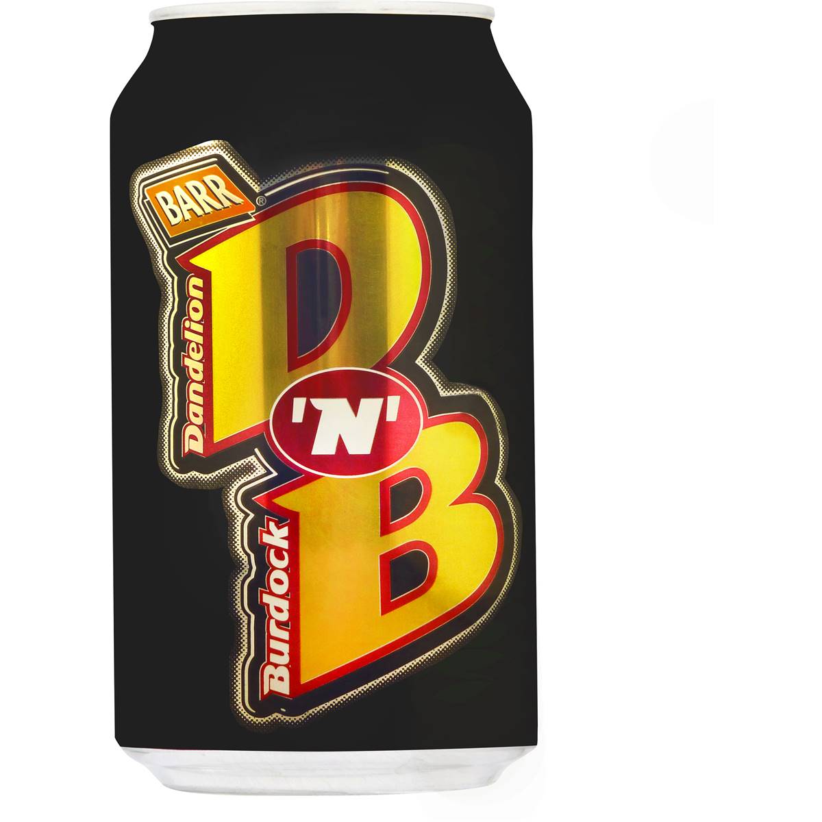 Calories in Barrs Dandelion And Burdock Can