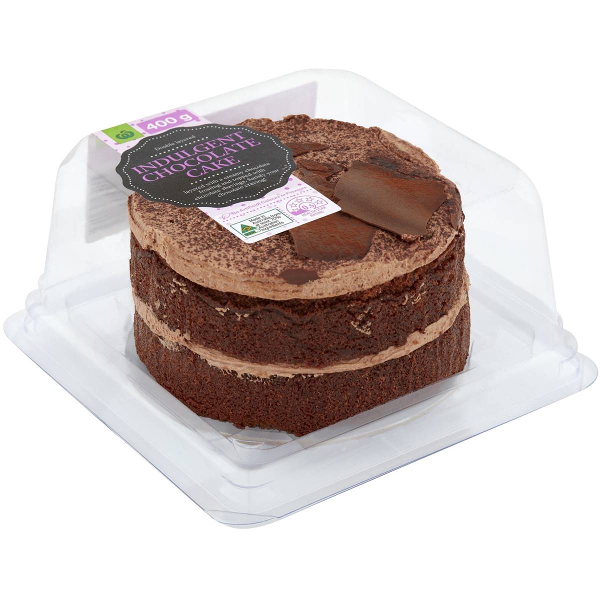 Woolworths Frozen Chocolate Cake Tabitomo   510930 