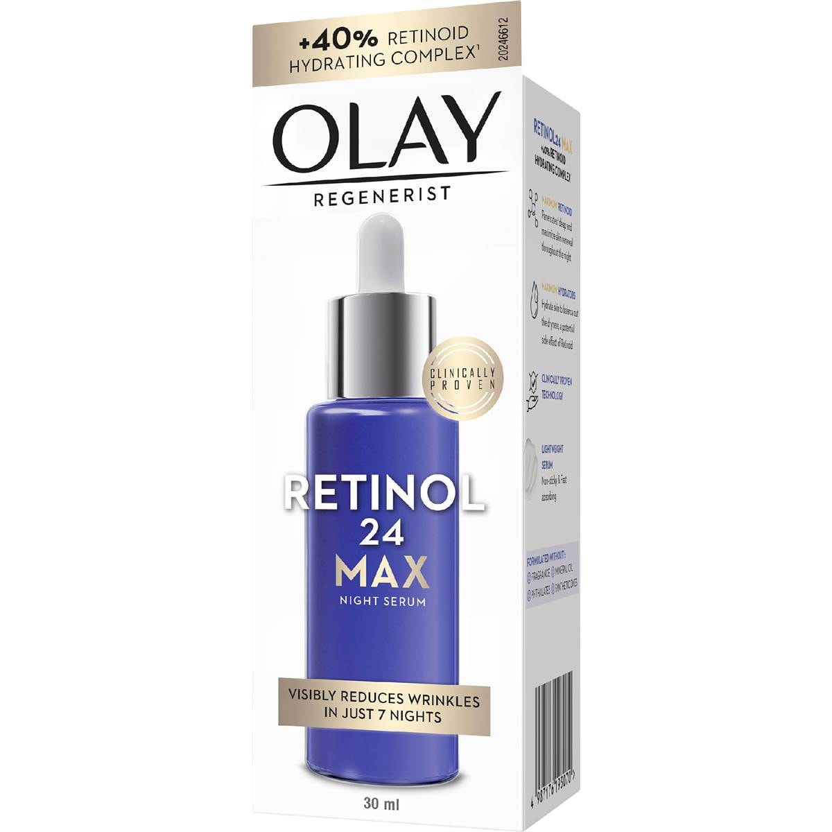 Olay Regenerist Retinol 24 Max Night Serum 30mL