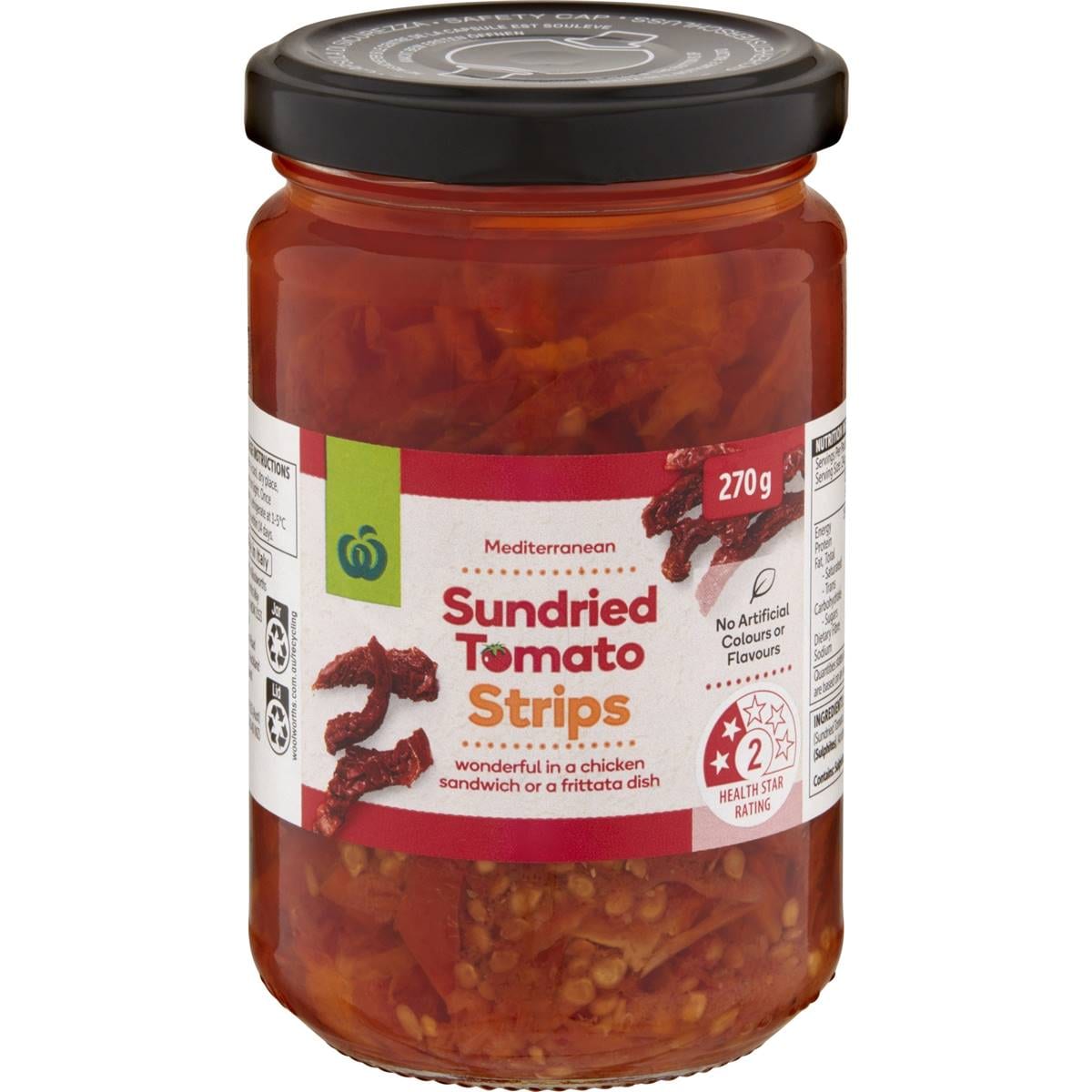 Woolworths Sundried Tomato Strips