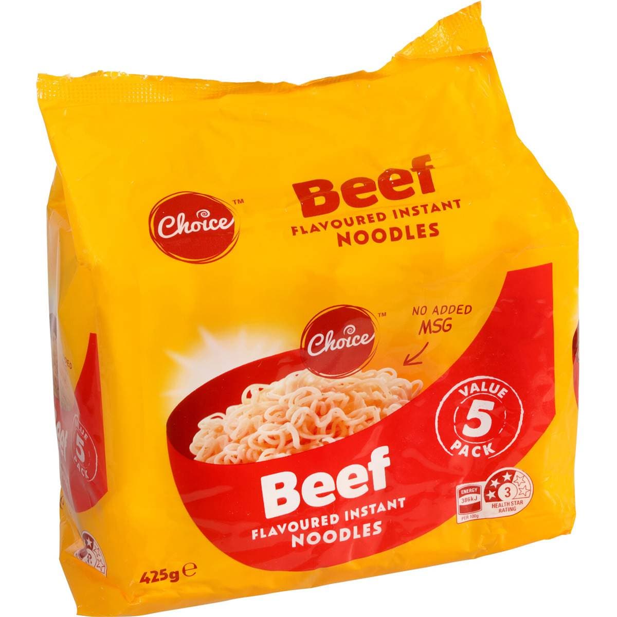 Calories in Choice Beef Instant Noodles calcount
