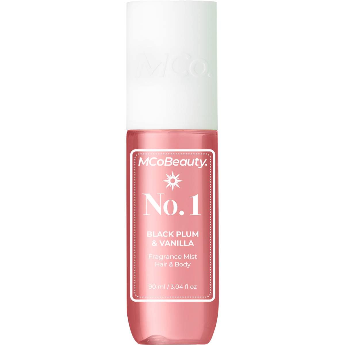 MCoBeauty Fragrance Mist Hair & Body Black Plum & Vanilla 90mL