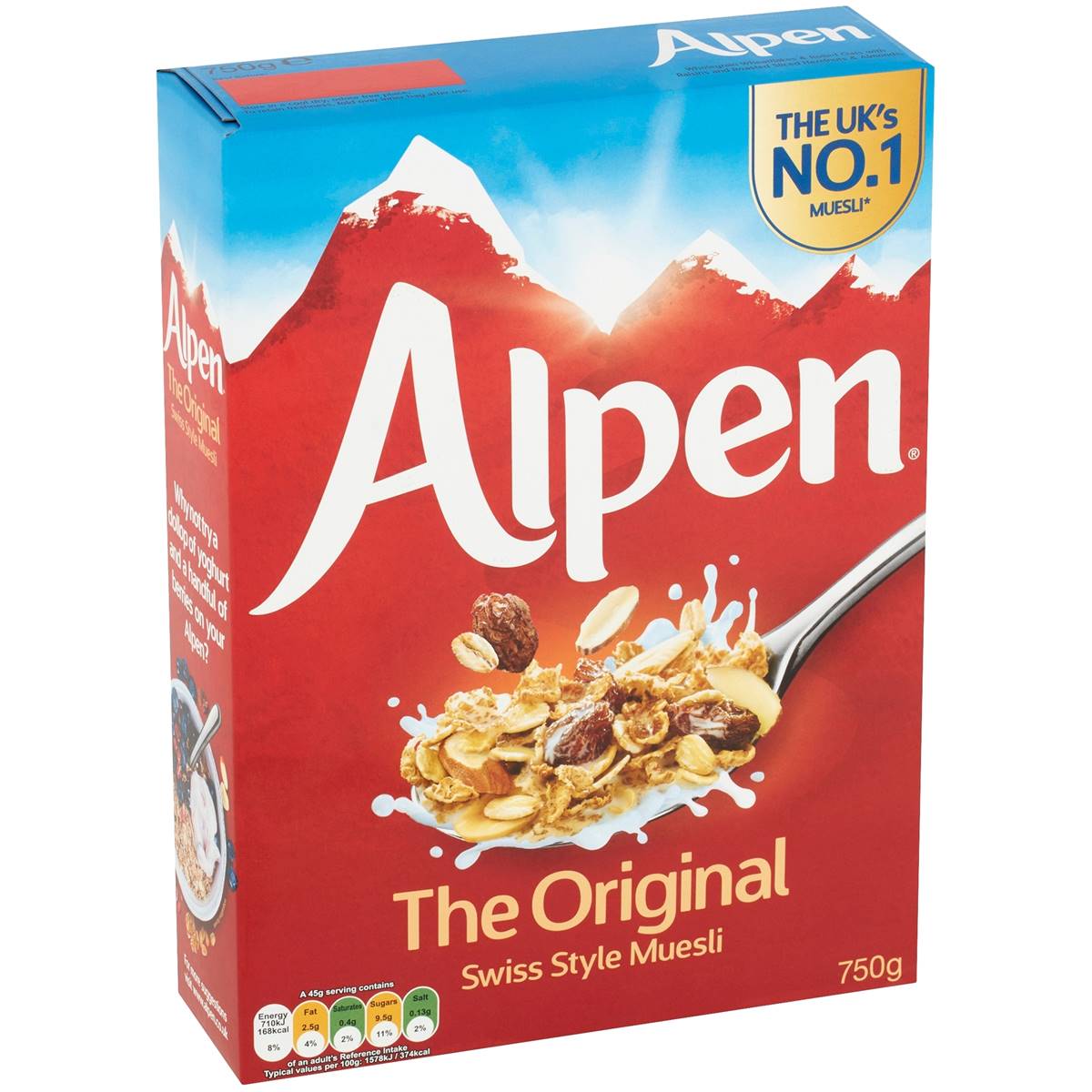 Calories in Alpen Original Muesli