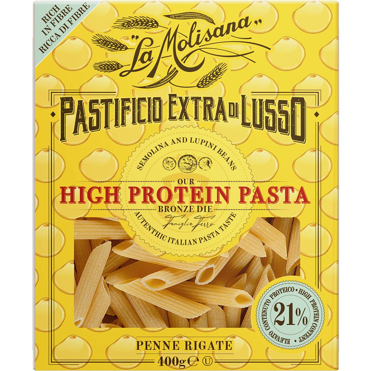 La Molisana High Protein Penne Rigate Pasta