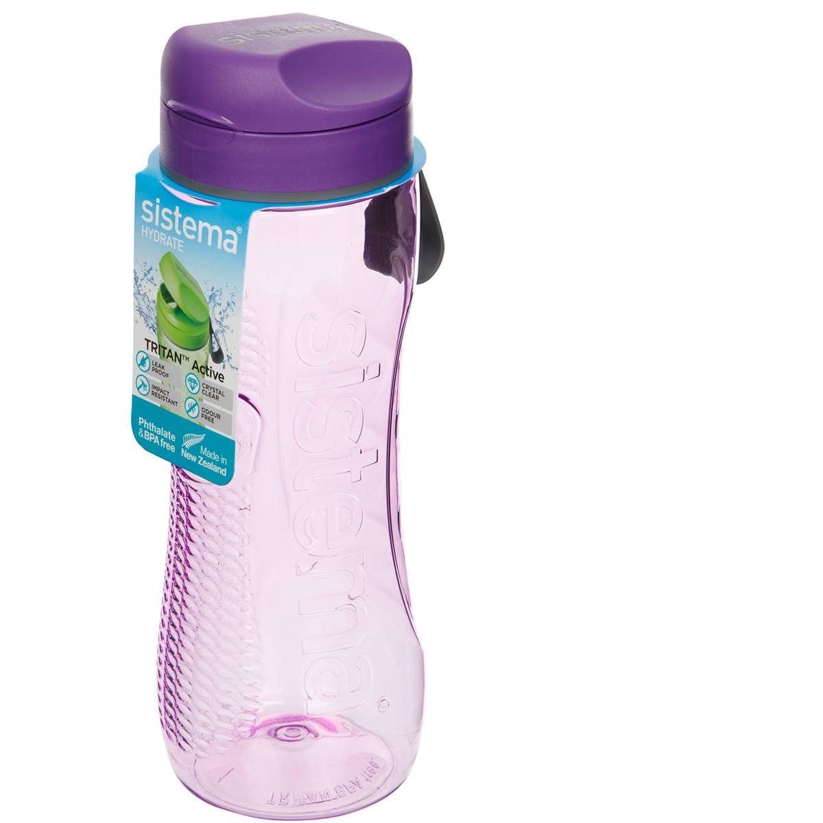 Sistema Hydrate Tritan Active Bottle Assorted 800mL each