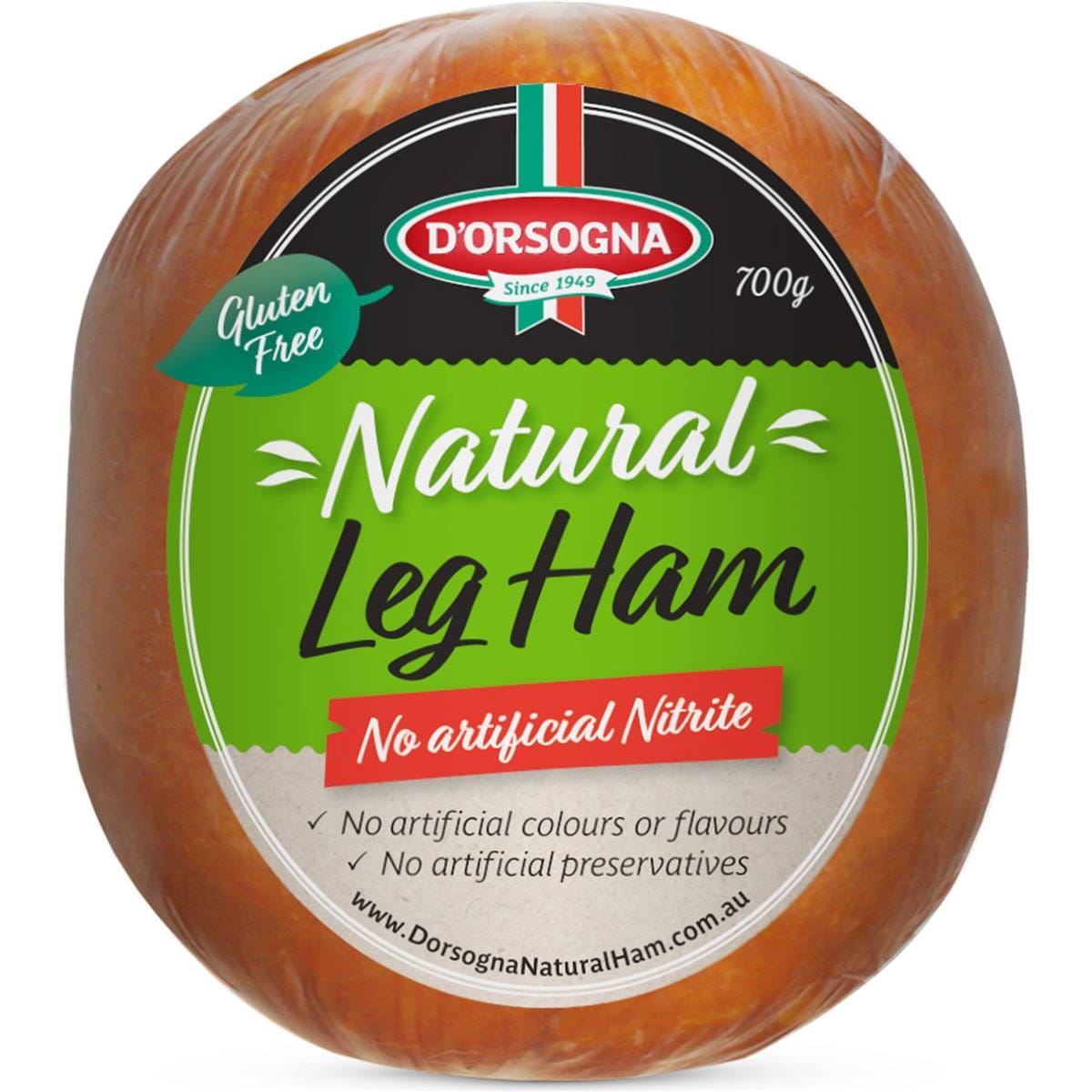 D'Orsogna Natural Leg Ham Portion