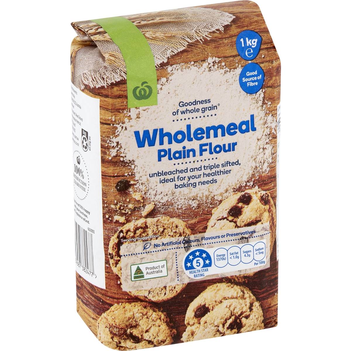 calories-in-woolworths-wholemeal-plain-flour-calcount