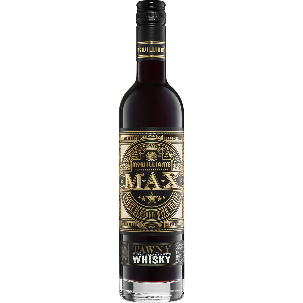 Calories in Mcwilliam's Max Tawny With Whisky Blend calcount