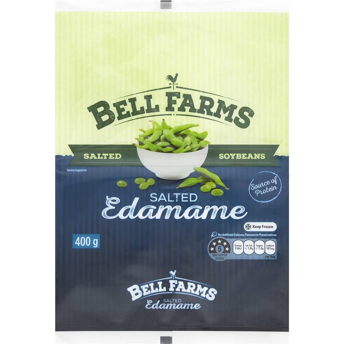 Bell Farms Salted Edamame 400g