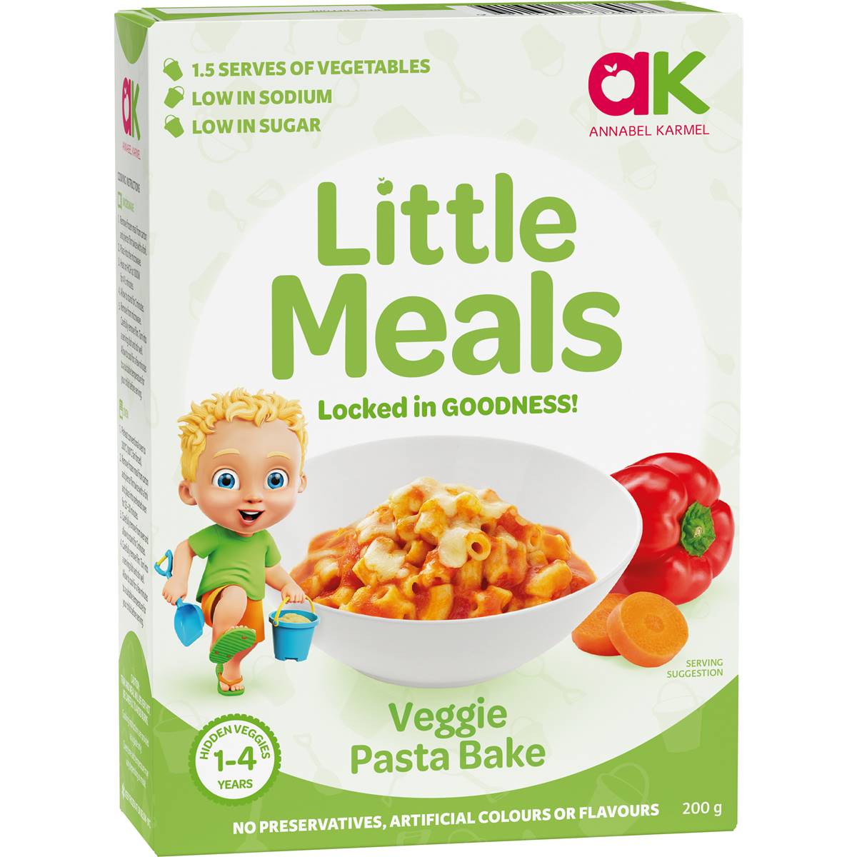 Calories in Annabel Karmel Veggie Pasta Bake calcount