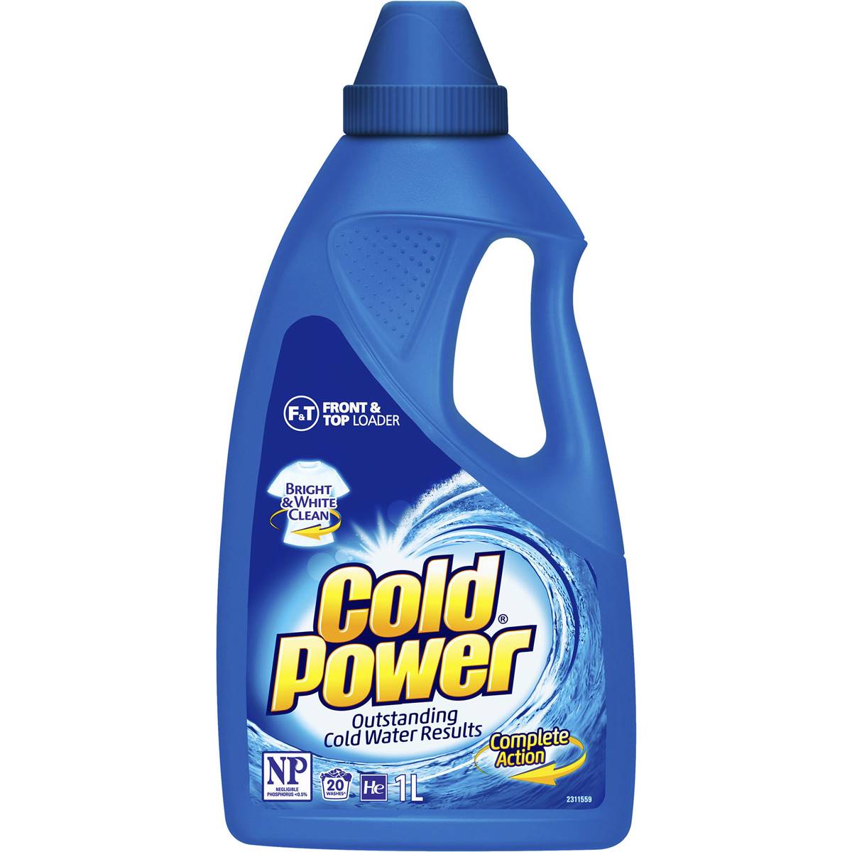 Cold Power Regular Front & Top Liquid 1l | Woolworths