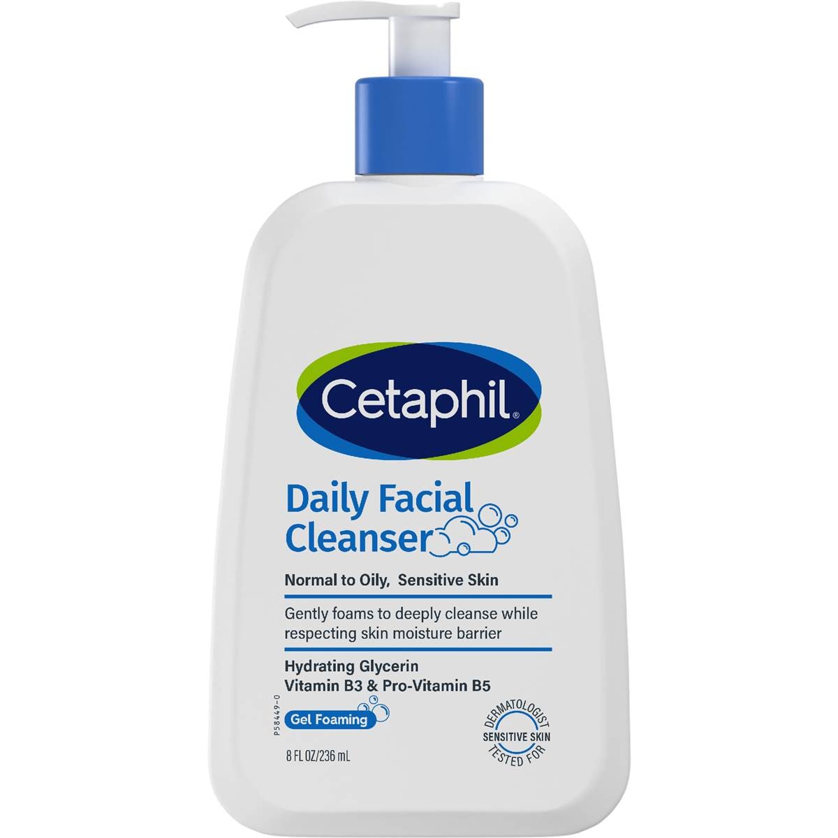 Cetaphil Daily Facial Cleanser Foaming 236mL