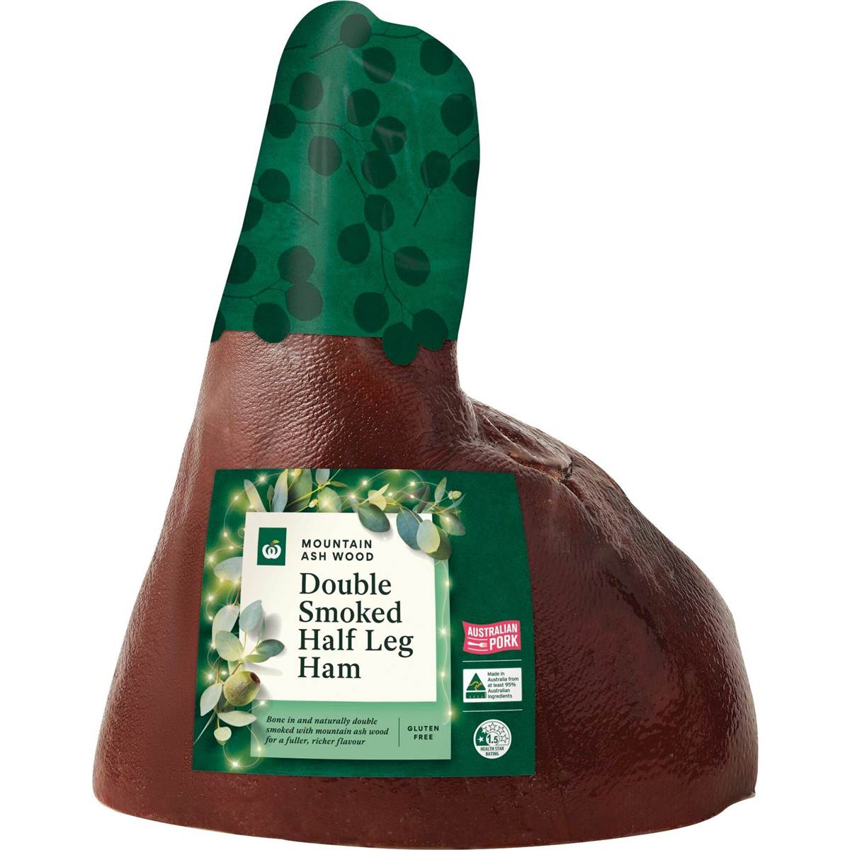 Calories in Woolworths Hickory Half Leg Ham Calorie Counter Australia