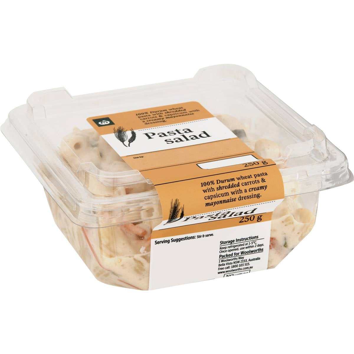 Woolworths Creamy Pasta Salad 250g
