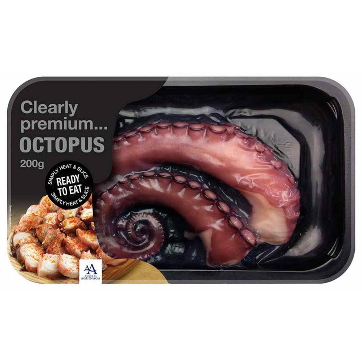 Calories in Clearly Premium Octopus