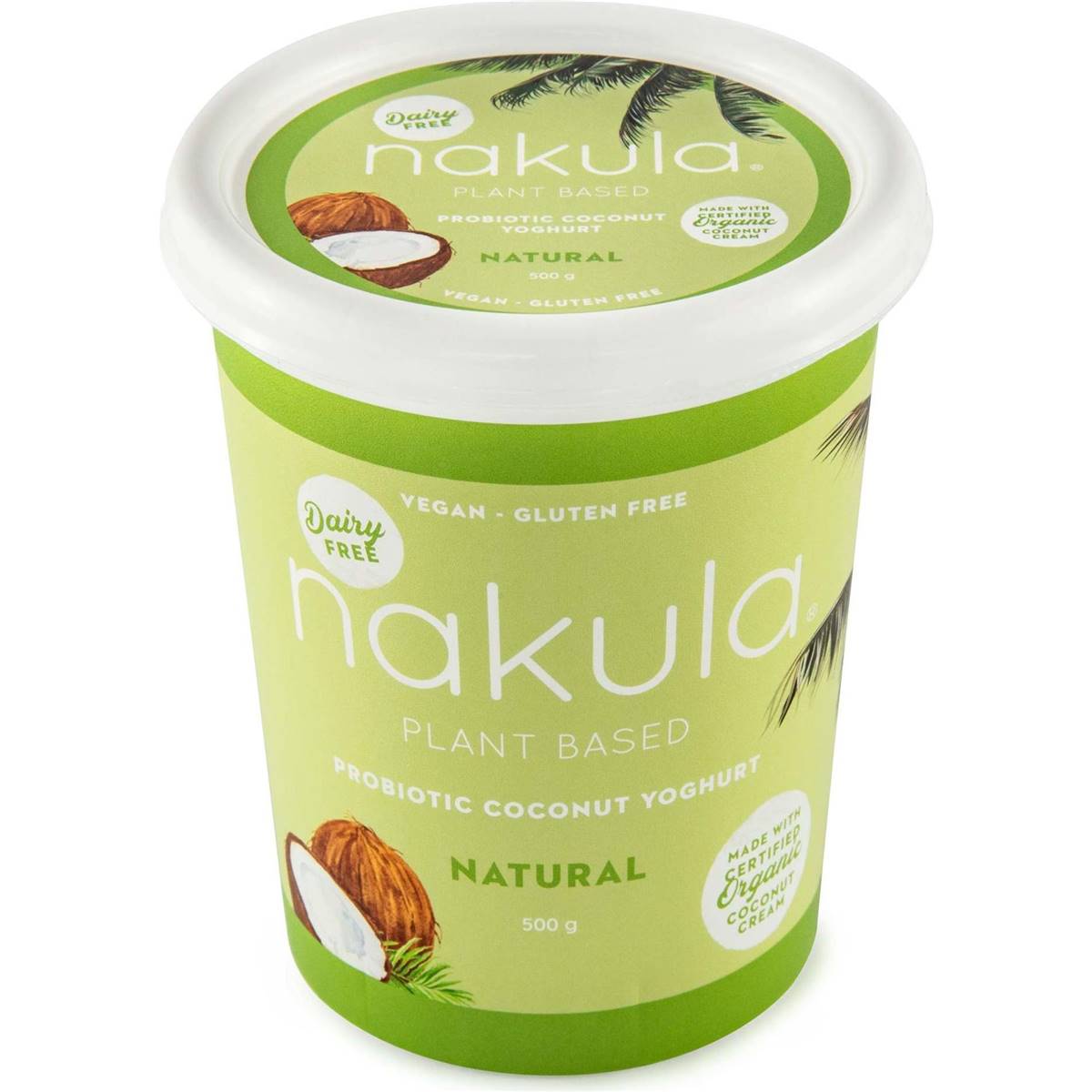 Calories in Nakula Coconut Yoghurt Natural