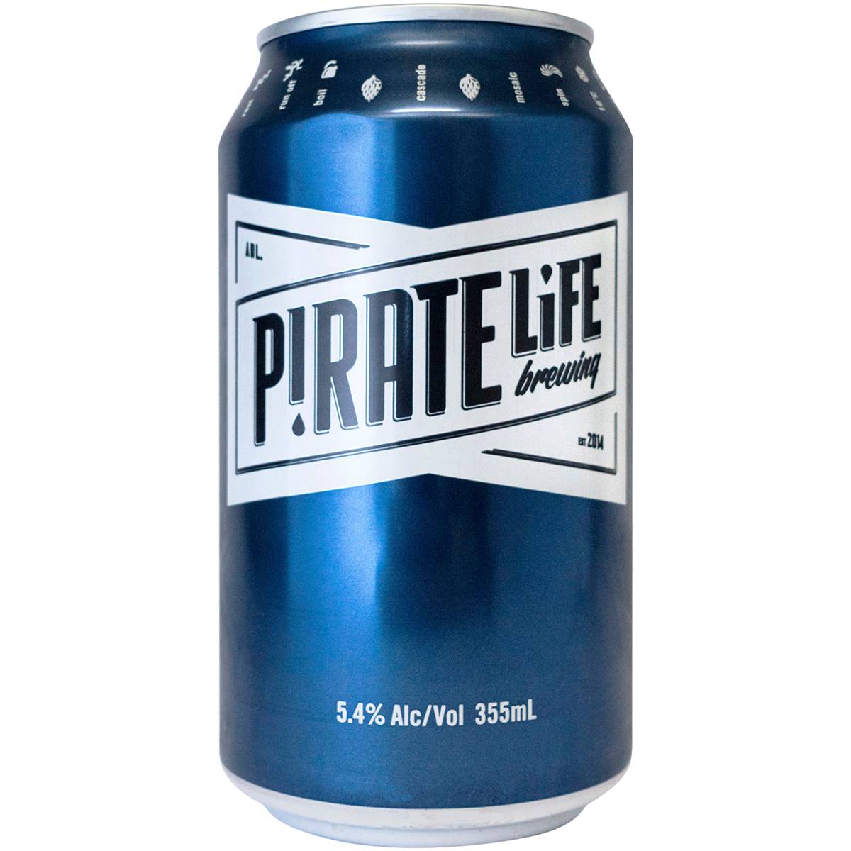 Calories in Pirate Life Brewing American Pale Ale Can calcount