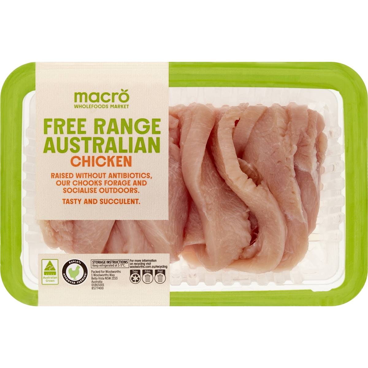 Calories in Macro Free Range Chicken Stir Fry calcount