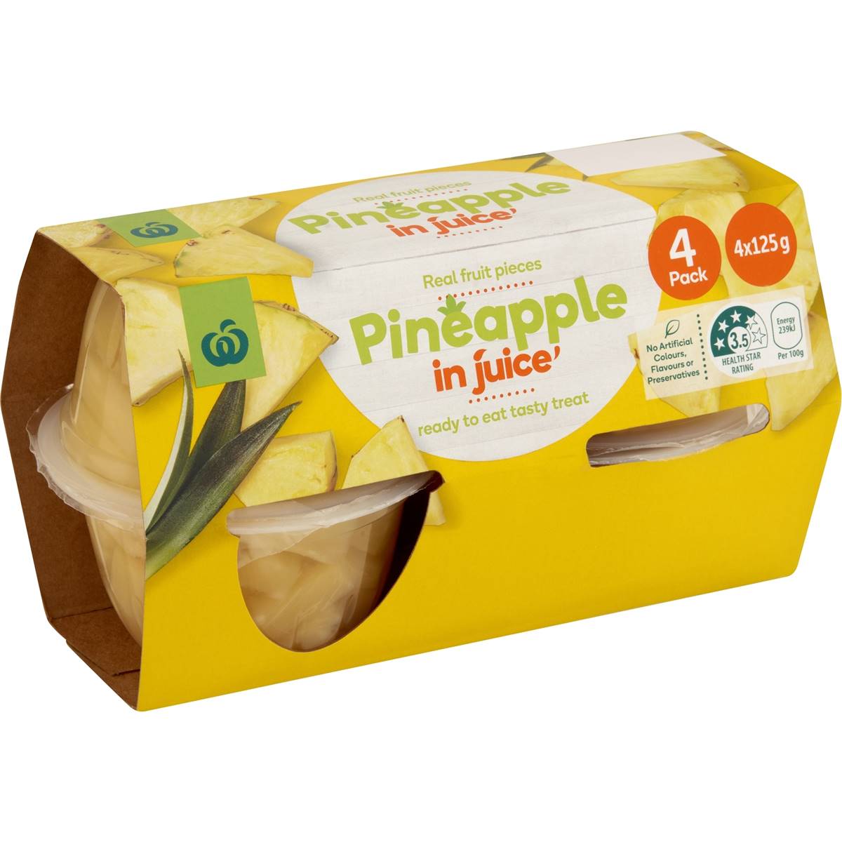 Woolworths Pineapple In Juice