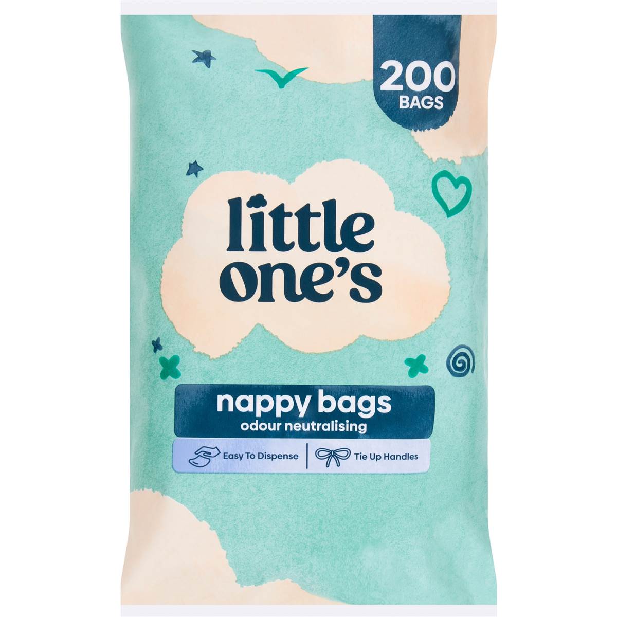 Little One's Nappy Bags Odour Neutralising