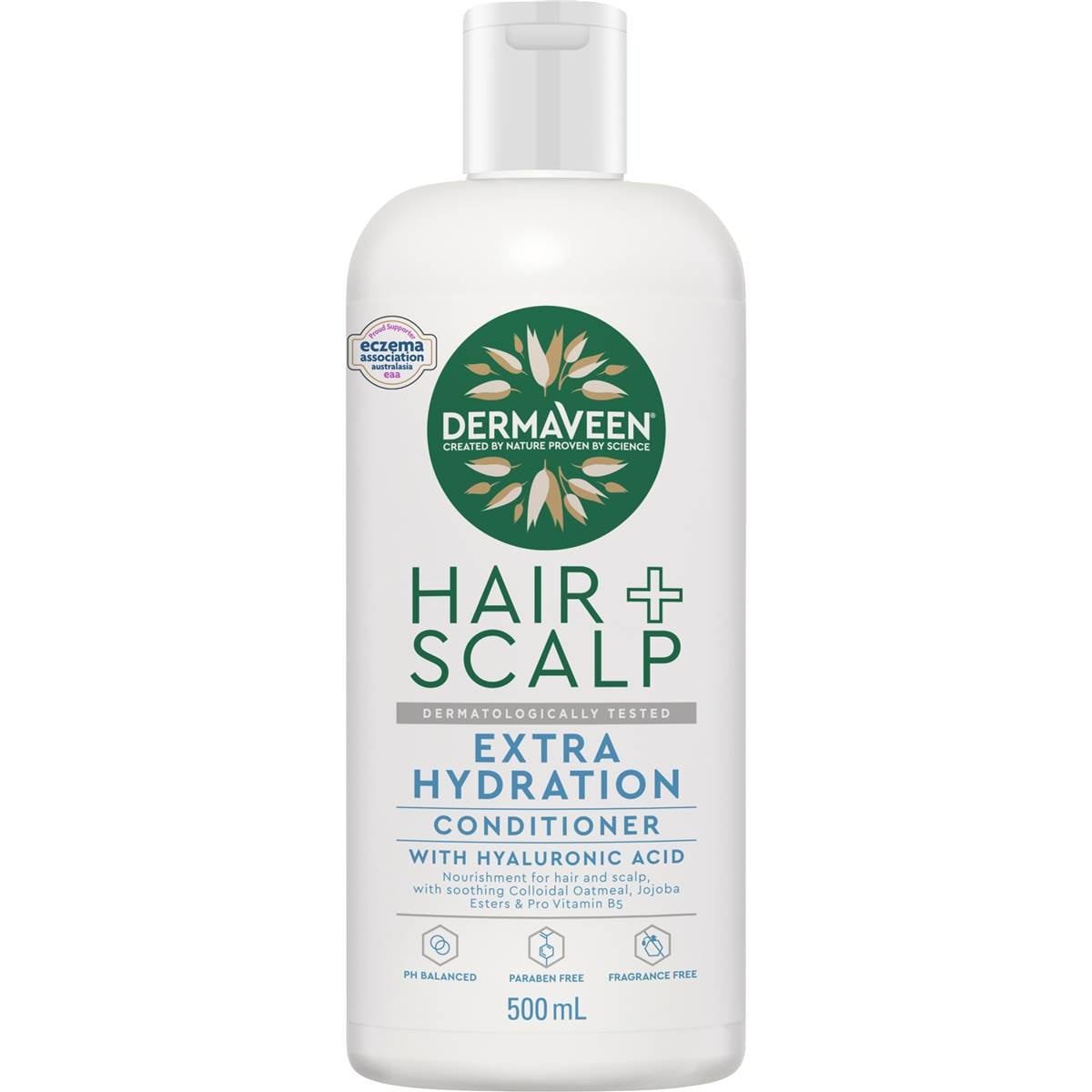 DermaVeen Hair Scalp + Extra Hydration Conditioner 500mL