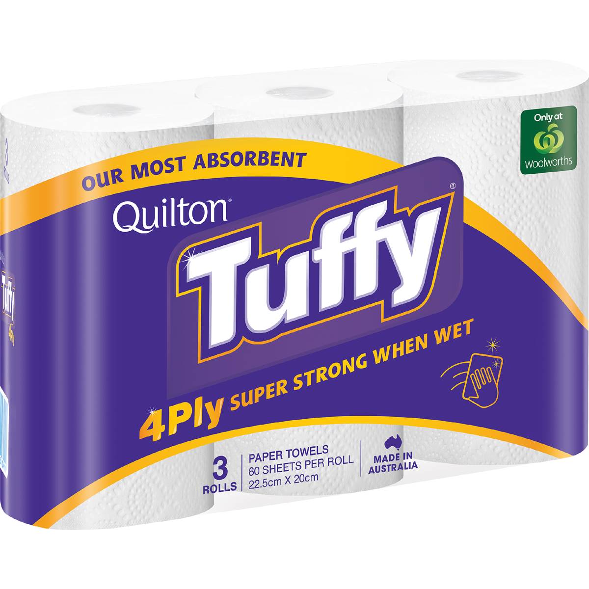 Quilton Tuffy 4 Ply White Paper Towel