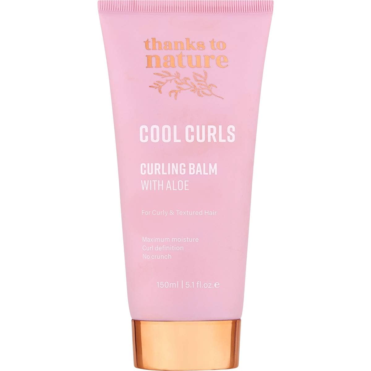 Thanks To Nature Cool Curls Balm With Aloe Vera For Curly Hair 150mL