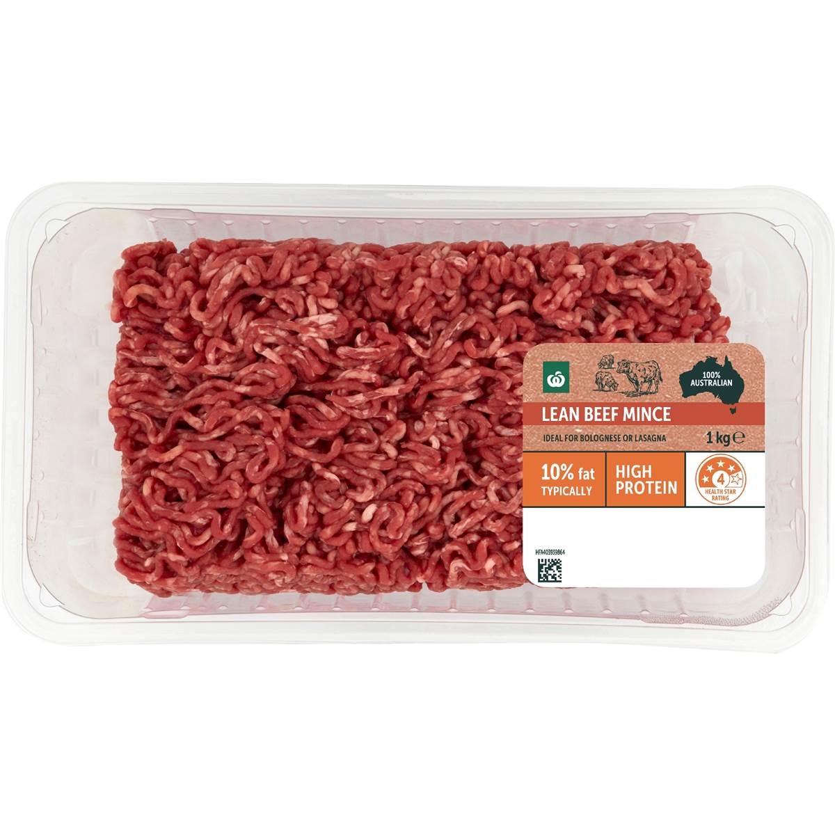 Calories in Woolworths Lean Beef Mince calcount