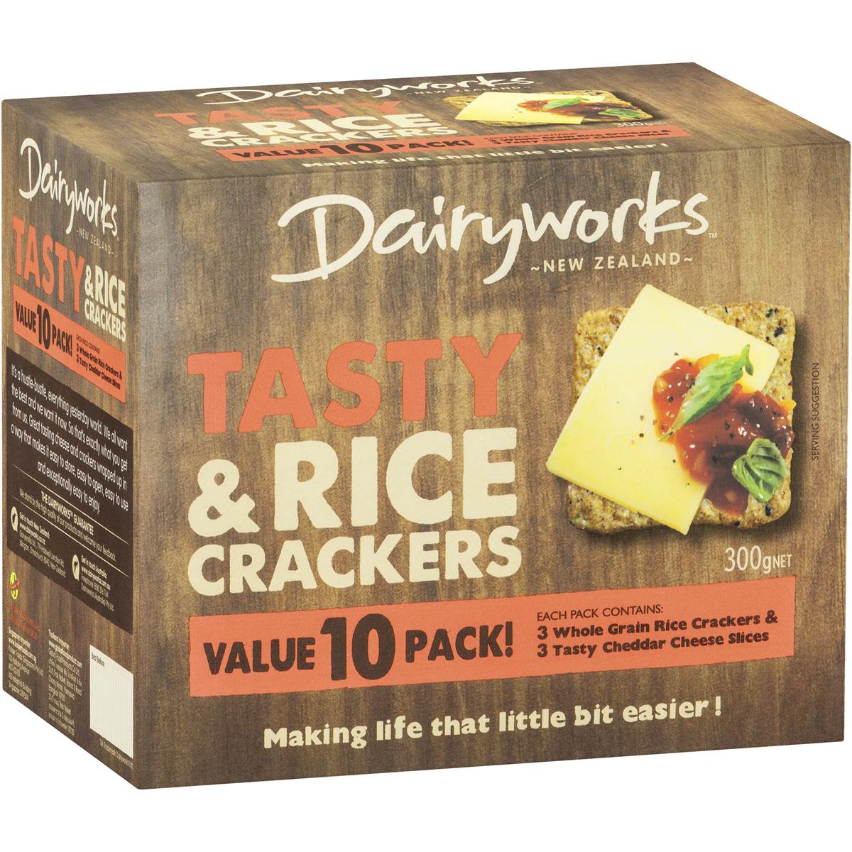 Dairyworks Tasty Cheese & Rice Cracker