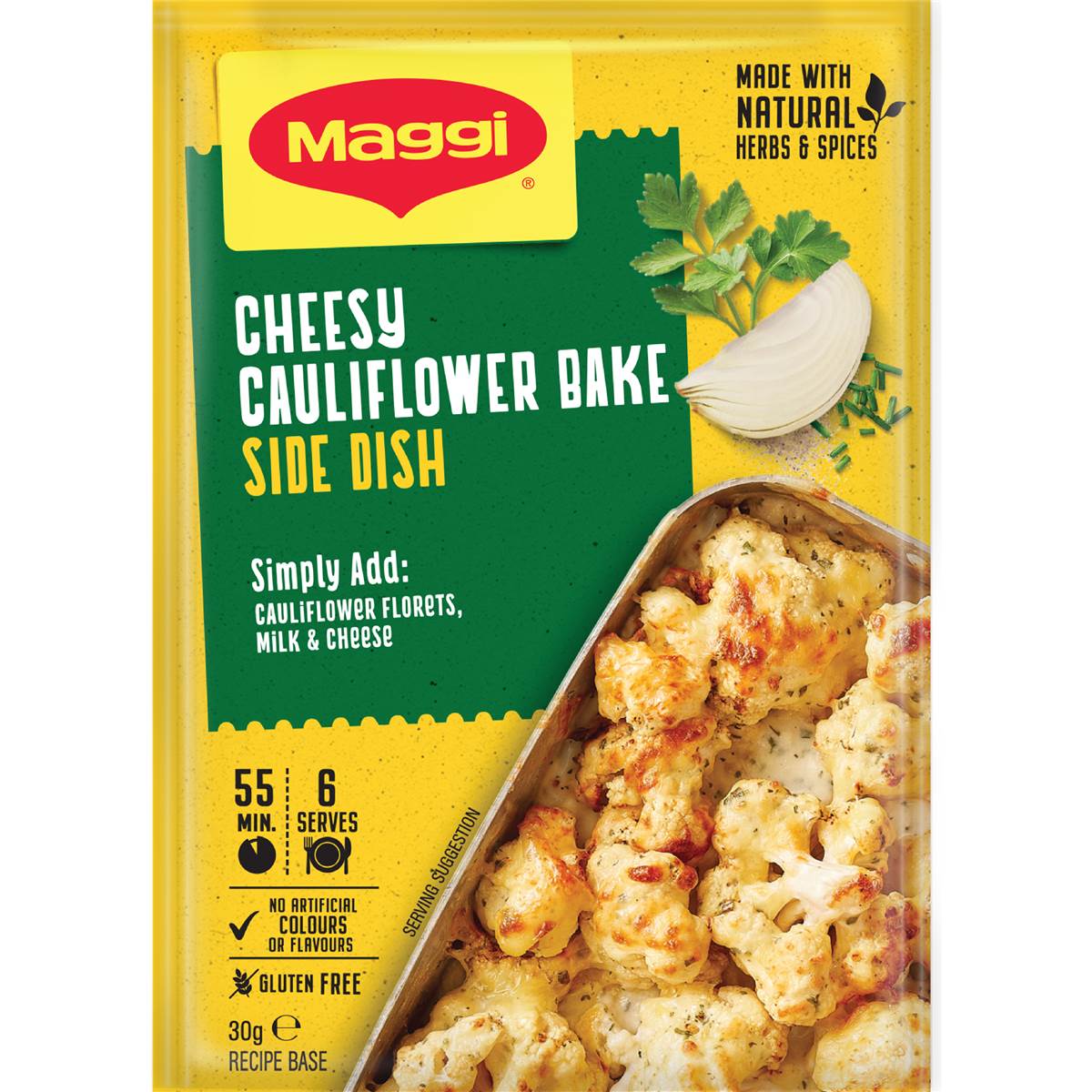 Maggi Side Dishes Cheesy Cauliflower Bake 30g