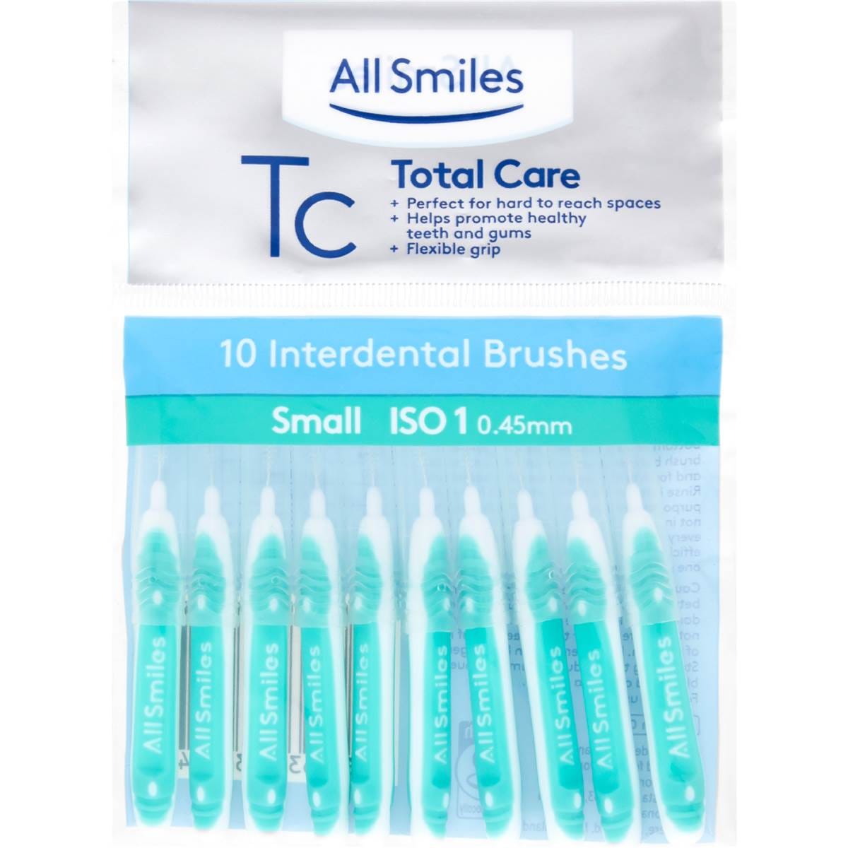 All Smiles Total Care Interdental Floss Brush Small