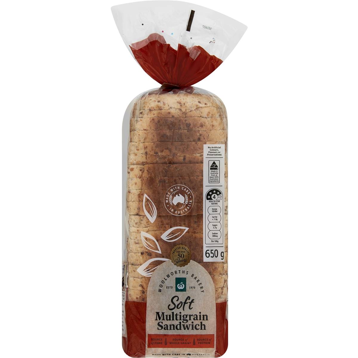 Calories in Mighty Soft Multigrain, Sandwich calcount