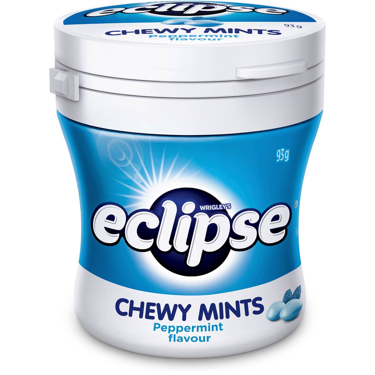 Calories in Eclipse Chewy Mints Peppermint Bottle Peppermint Bottle