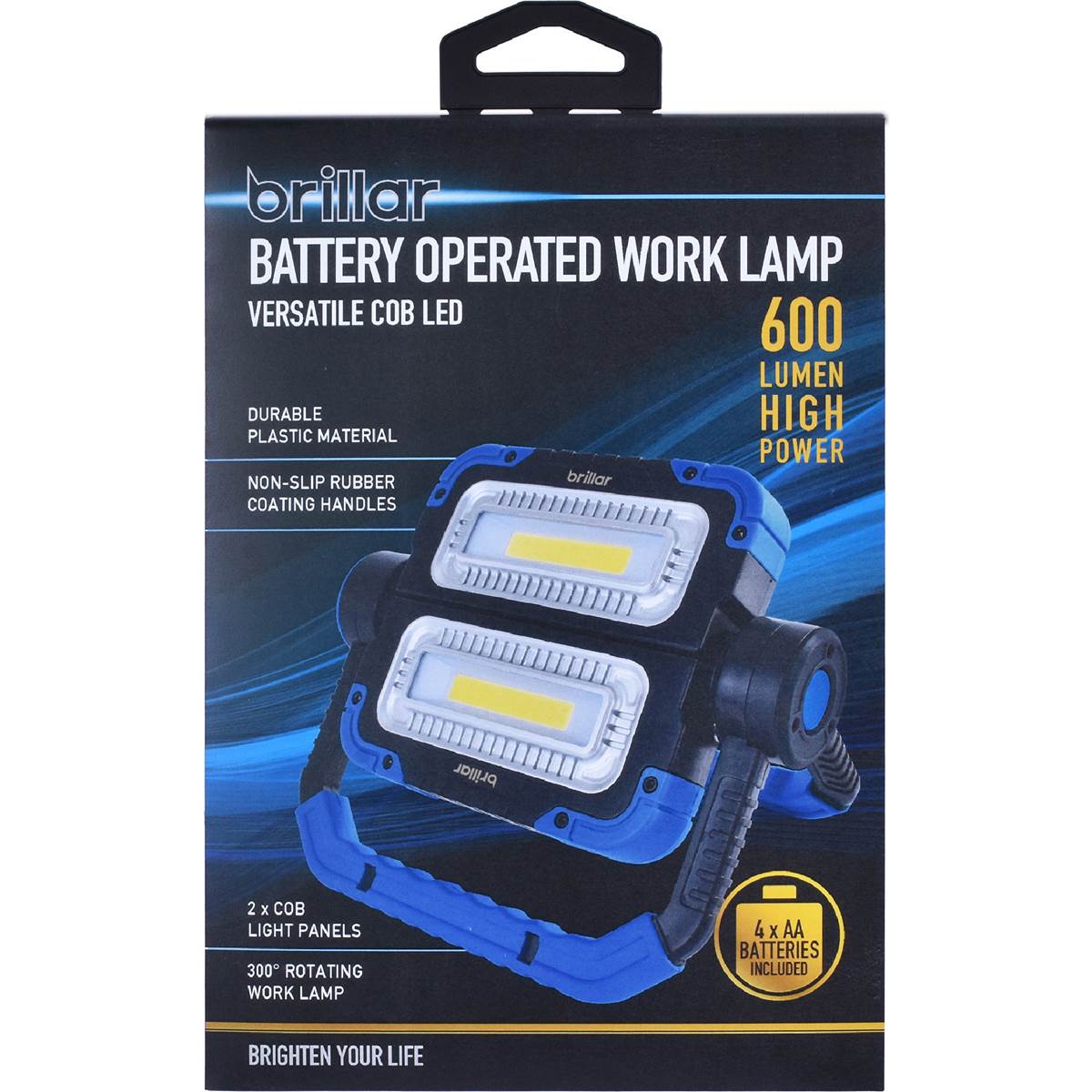 Brillar LED Work Lamp Light Panels 600Lm