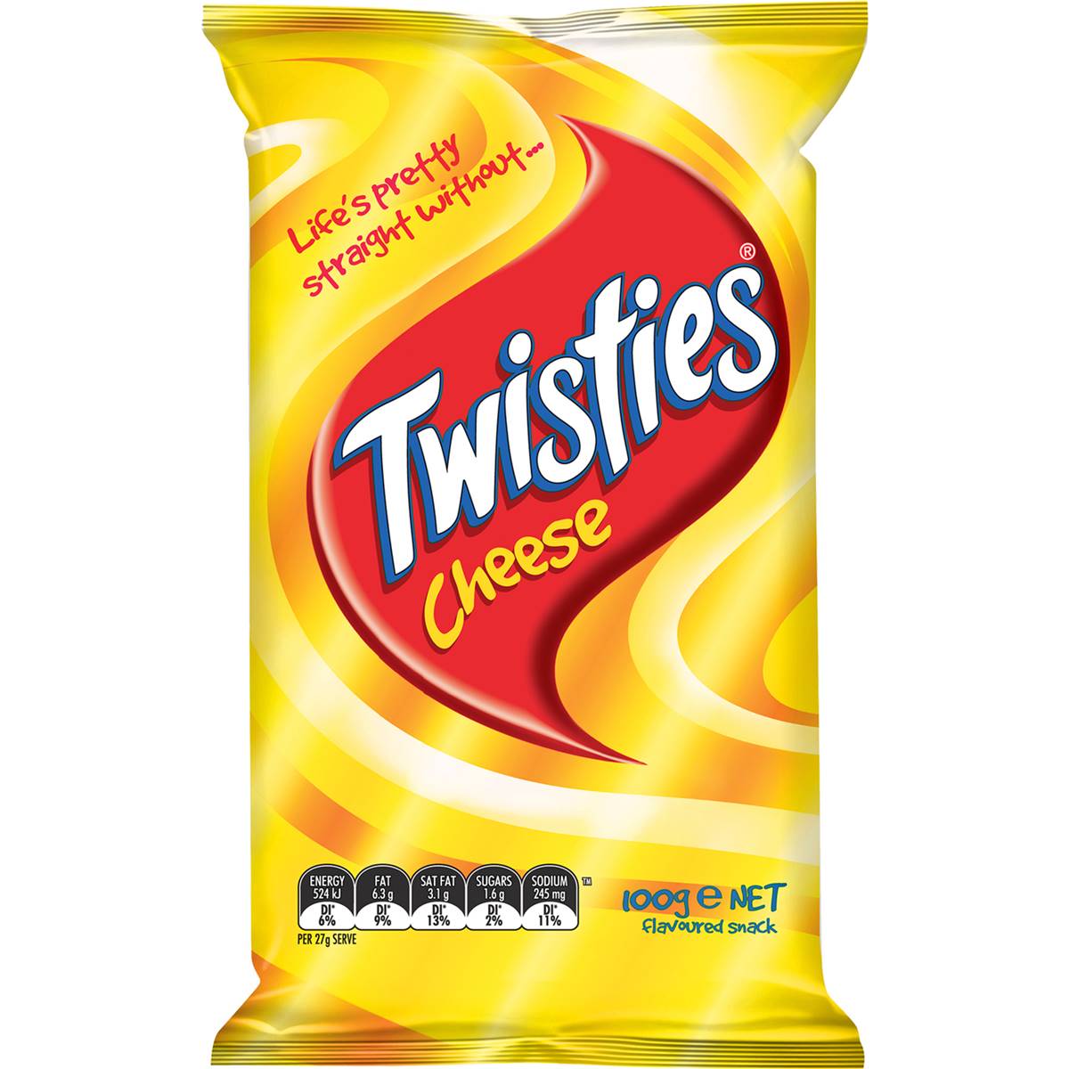 Twisties Cheese 100g | Woolworths