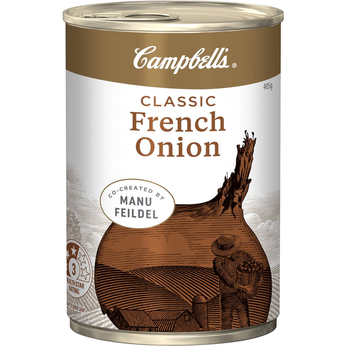 Campbell's Manu Classic French Onion Soup 405g Woolworths