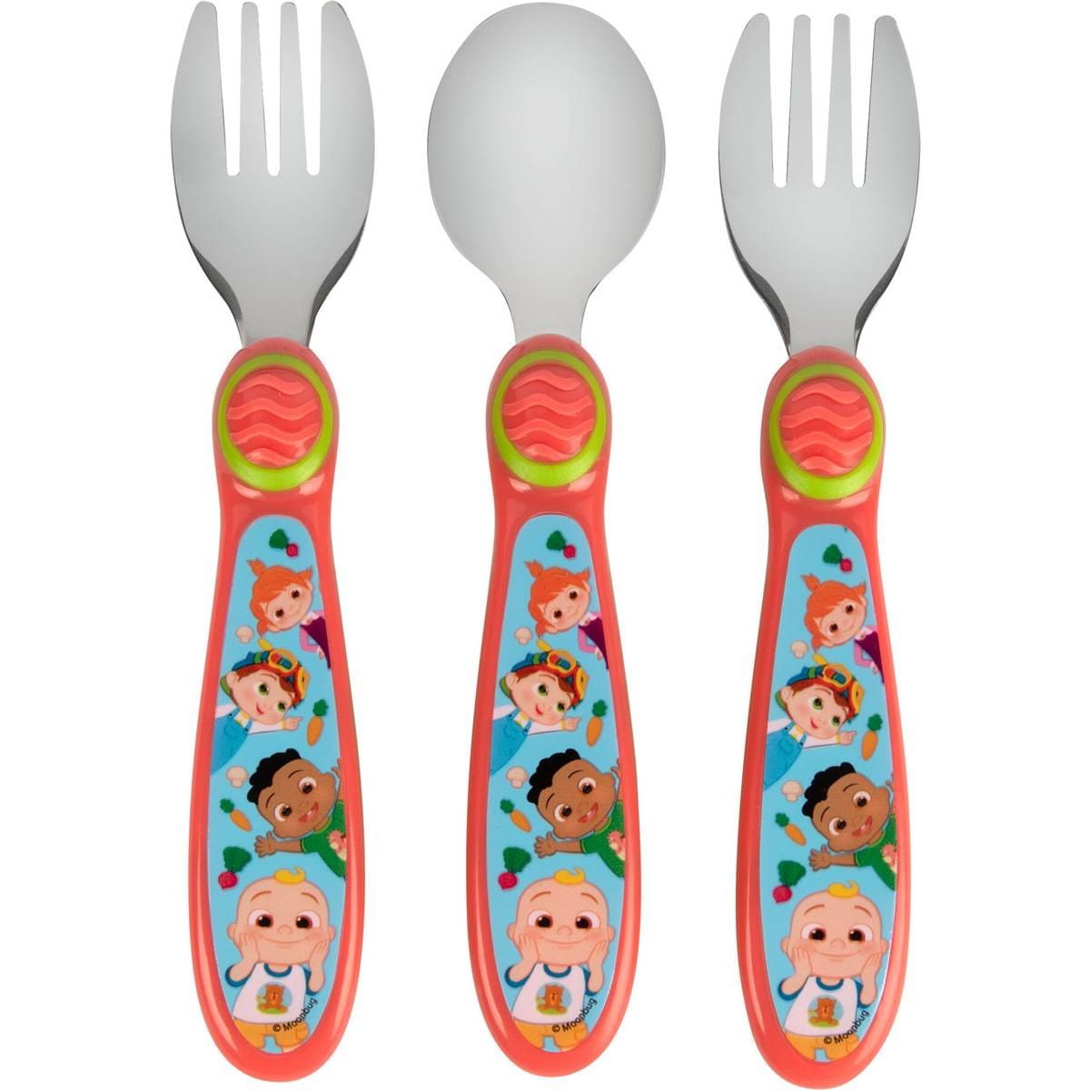 Cocomelon Sculpted Flatware Set