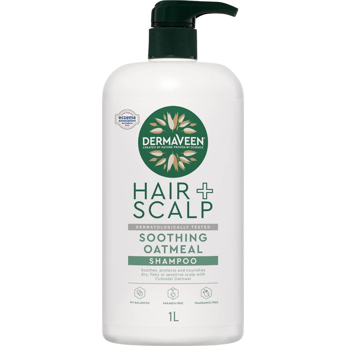 DermaVeen Soothing Oatmeal Shampoo 1L