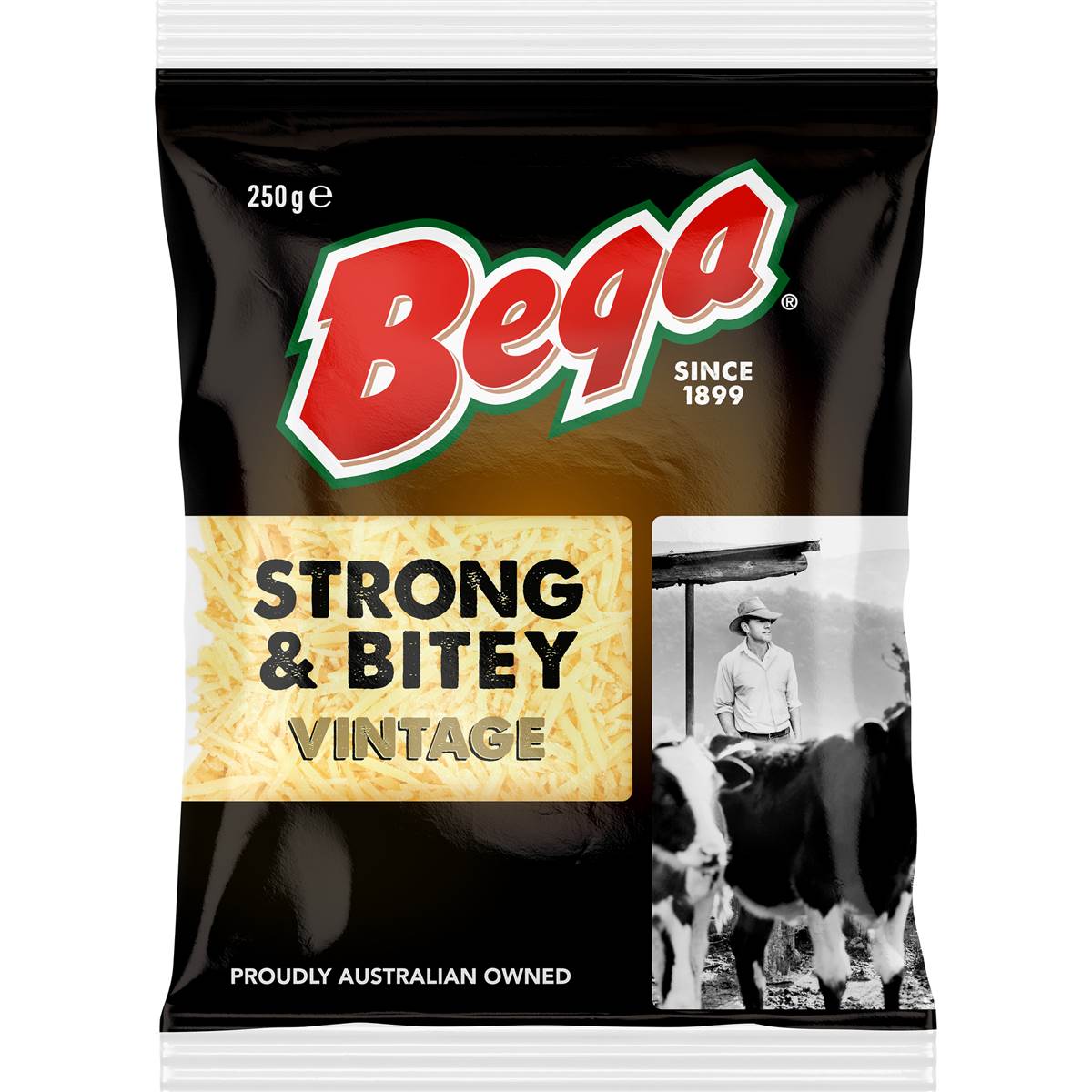Bega Strong & Bitey Grated Cheese