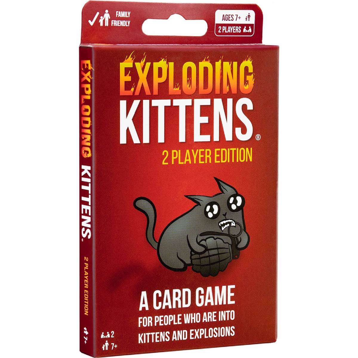 Exploding Kittens Card Game 2 Player Edition