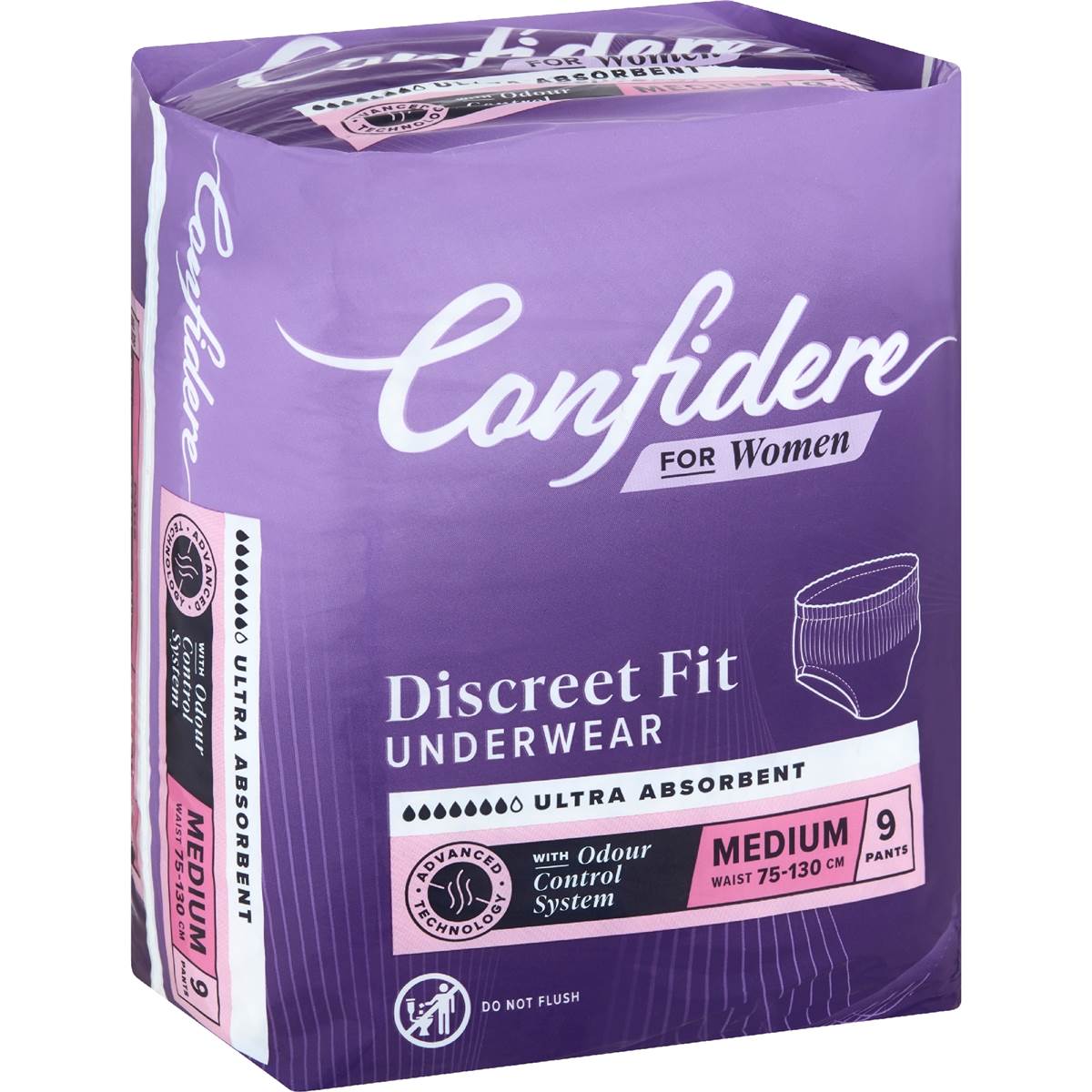 Confidere Incontinence Pants Womens Medium