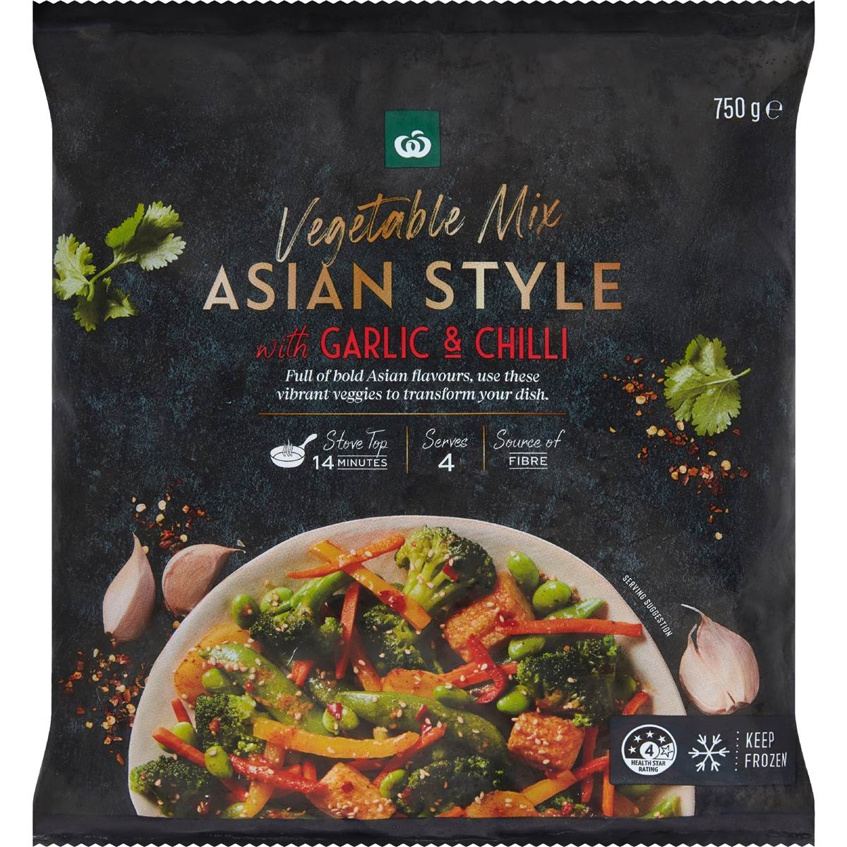 Woolworths Asian Style Vegetable Mix